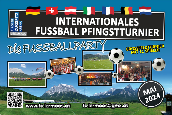 Internationales Fußball Pfingstturnier 2020 in Lermoos / Tiroler Zugspitzarena